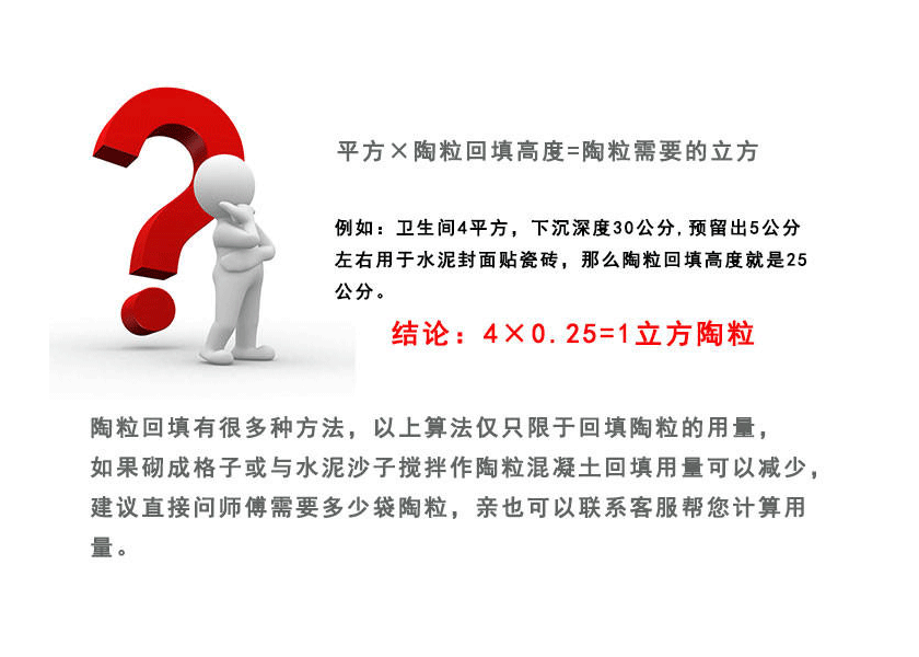 上饒信州區(qū)陶粒廠家、上饒廣豐區(qū)陶粒批發(fā)、上饒廣信區(qū)陶粒回填衛(wèi)生間要多少錢